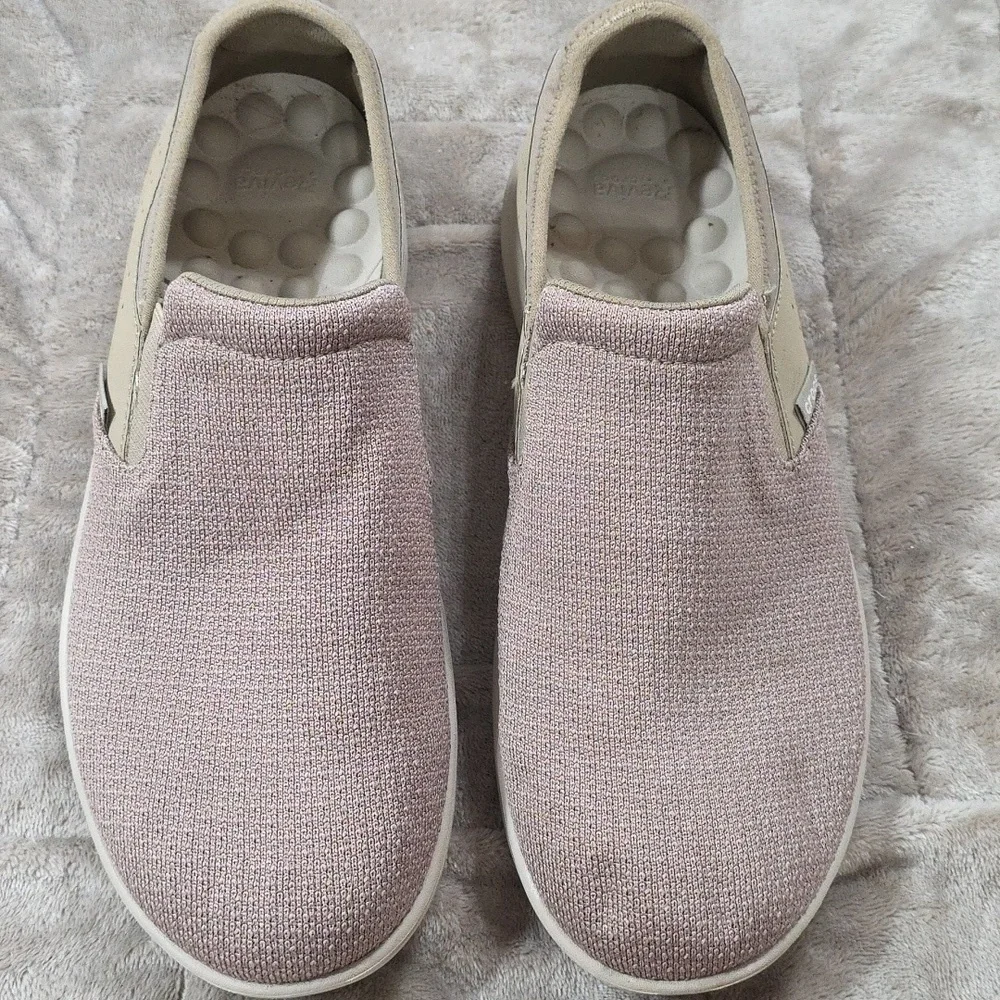 Reviva by Crocs Men's Slip-On Loafers Tan Stretch Comfort Casual Sz 11 EUC - Picture 12 of 12